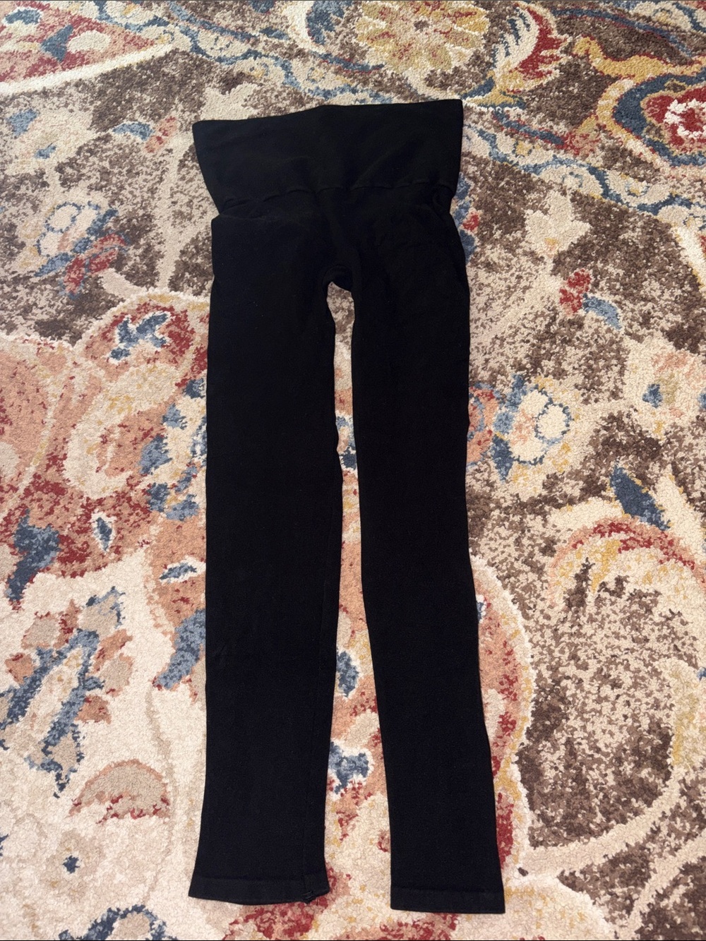 SPANX Black High-Waist Shaping Leggings